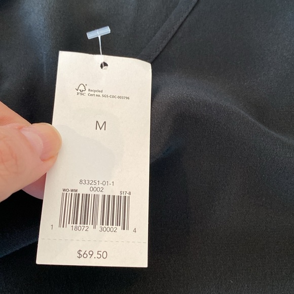 Banana Republic Womens Silk Blouse NWT - Picture 10 of 12